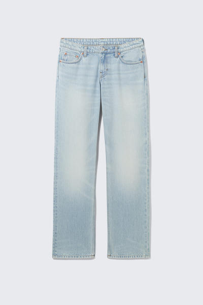 Arrow Low-Rise Straight Jeans
