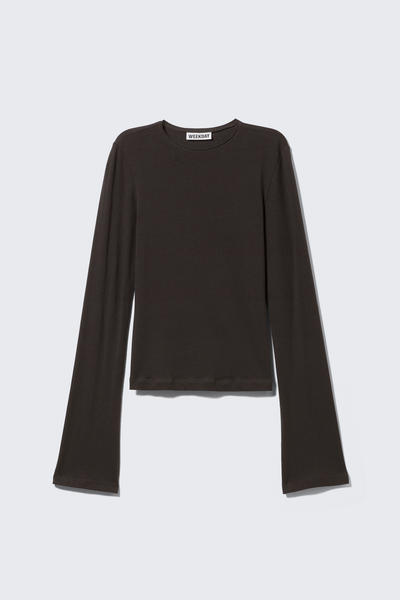 Long sleeve cotton top