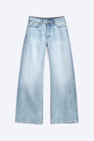 Paz Mid-Rise Wide-Leg Jeans