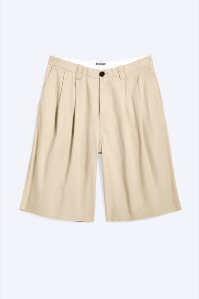 Cotton chino shorts